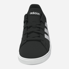 Підліткові кеди для хлопчика Adidas Grand Court 2.0 K GW6503 36.5 (UK 4.5) Чорні (4065426180923) - зображення 5
