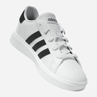 Tenisówki chłopięce Adidas Grand Court 2.0 K GW6511 39 (UK 6.5) Białe (4065427859439) - obraz 9