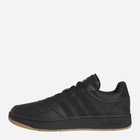 Tenisówki męskie z eko skóry do kostki Adidas Hoops 3.0 GY4727 42 (UK 8) Czarne (4065426317992) - obraz 3