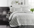 Покривало стьобане з наволочкою Eponj Home - Hook gri сірий 160*220