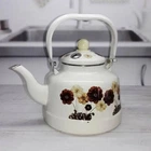Чайник на плиту Edenberg Цветы EB-3355-Flower-White 1.7 л белый