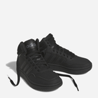 Jesienne trzewiki chłopięce Adidas Hoops 3.0 Mid K HR0228 36.5 (UK 4.5) Czarne (4065415596575) - obraz 15