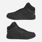 Jesienne trzewiki chłopięce Adidas Hoops 3.0 Mid K HR0228 39 (UK 6.5) Czarne (4065415596438) - obraz 19