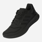 Чоловічі кросівки для бігу Adidas Duramo 10 GW8342 39.5 Чорні (4065418349369) - зображення 5