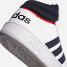 Trzewiki męskie wysokie sznurowane Adidas Hoops 3.0 Mid GY5543 43.5 Białe (4064053694278) - obraz 17