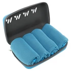 Комплект рушників спортивних охолоджуючих COOLING TOWEL 4Monster B-ECT 4шт Колір: Синій