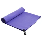 Рушник спортивний антибактеріальний ANTIBACTERIAL TOWEL 4Monster T-ECT-150 (мікрофібра, антибактер., чохол EVA, р-р 75x150см, фіолетовий)