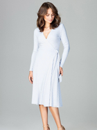 Сукня жіноча Lenitif K465 XL Блакитна (5902194350921) - зображення 3