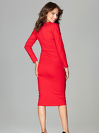 Сукня жіноча Lenitif K477 M Червона (5902194352093) - зображення 2