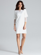 Сукня жіноча Lenitif L015 XL Екрю (5902194358583) - зображення 3