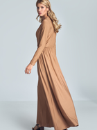Sukienka damska Figl M705 L Beżowa (5902194382472) - obraz 2