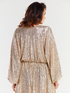 Сукня жіноча Awama A485 One Size Золотиста (5902360565302) - зображення 7