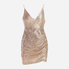 Сукня жіноча Awama A487 S Золотиста (5902360565531) - зображення 8