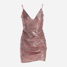 Sukienka na ramiączkach damska Awama A487 XL Różowa (5902360565524) - obraz 10