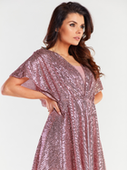 Сукня жіноча Awama A488 L Рожева (5902360565678) - зображення 5