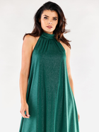 Sukienka trapezowa damska Awama A556 L/XL Zielona (5902360575387) - obraz 3