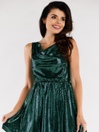 Сукня жіноча Awama A562 S Зелена (5902360576193) - зображення 5