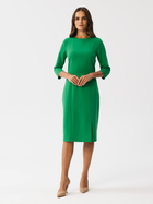 Sukienka ołówkowa damska Stylove S350 XL Zielona (5905563716441) - obraz 1