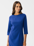 Sukienka ołówkowa damska Stylove S350 S Niebieska (5905563716311) - obraz 3