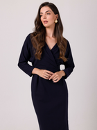 Сукня жіноча BeWear B271 S Темно-синя (5905563718674) - зображення 4