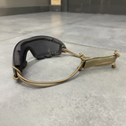 Окуляри балістичні Swiss Eye Infantry, прозора лінза, сертифіковані, окуляри тактичні - зображення 14