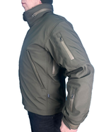 Куртка Soft Shell із фліс кофтою Олива Pancer Protection 52 - зображення 8