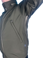 Куртка Soft Shell із фліс кофтою Олива Pancer Protection 52 - зображення 11