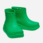 Жіночі гумові чоботи низькі Crocs Classic Crush Rain Boot CR207946-GRGR 36-37 (M4/W6) 22 см Зелені (196265157198) - зображення 3