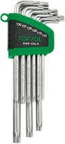 Набор Г-образных ключей Torx Toptul T10-T50 длинных 9 предметов (GAAL0914) (GSN-09LS)