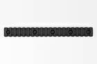 Рейка Пікатінні КРУК CRC 9020 Чорний АНОД на 19 слотів із кріпленням M-Lok - зображення 2