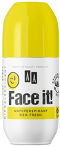 Antyperspirant AA Face It! roll-on 50 ml (5900116093116) - obraz 1