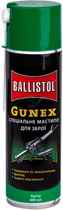 Масло оружейное Ballistol Gunex 400 мл. (спрей) - изображение 1