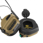 Активні захисні навушники Earmor M31H (CB) Coyote Brown (EM-M31H-Mod3-CB) - зображення 3