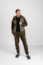 Костюм Eva Military флісовий спортивний чоловічий колір хакі, розмір L (48) - изображение 1