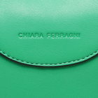 Сумка багет жіноча Chiara Ferragni 74SB4BG2ZS517 Зелена (8052672352163) - зображення 4