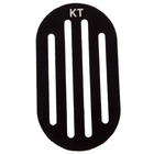 Кінезіо тейп (Kinesio tape) KTTP RECOVERY 4шт чорний - зображення 4