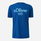 Футболка чоловіча s.Oliver 10.3.11.12.130.2139909-56D1 M Синя (4099974204022) - зображення 4