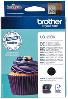 Tusz Brother LC-123BK Black (4977766713894) - obraz 1