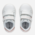 Buty sportowe dziecięce dla dziewczynki na rzepy Calvin Klein Jeans Low Cut Velcro Sneaker V1A9-80782-1355X134 29 Białe (8052578509579) - obraz 3