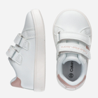 Tenisówki dziecięce dla dziewczynki na rzepy Calvin Klein Jeans Low Cut Velcro Sneaker V1A9-80782-1355X134 33 Białe (8052578509616) - obraz 4