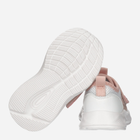 Buty sportowe dziecięce dla dziewczynki na rzepy Calvin Klein Jeans Low Cut Sneaker V1A9-80801-1697X134 27 Biały/Różowy (8052578509876) - obraz 5