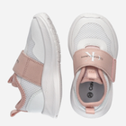 Buty sportowe dziecięce dla dziewczynki na rzepy Calvin Klein Jeans Low Cut Sneaker V1A9-80801-1697X134 34 Biały/Różowy (8052578509944) - obraz 4