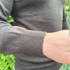 Чоловічий демісезонний пуловер светр Kozak розмір 2XL Оливковий Kali AI117 з манжетами на гумці повсякденний для відпочинку на природі туристичний - зображення 2