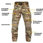 Комплект мужской куртка парка с капюшоном Tactical Series и штаны Yevhev G3 Мультикам L Kali AI044 ветро - водонепроницаемый полевой повседневный - изображение 10