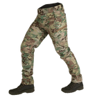 Чоловічі штани демісезонні CM Stalker SoftShell 7088 Мультикам M Kali AI108 із захистом від вологи та вітру з з 6 кишенями високим поясом на двох кнопках - зображення 1