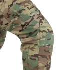 Мужские штаны демисезонные CM Stalker SoftShell 7088 Мультикам M Kali AI108 с защитой от влаги и ветра из с 6 карманами высоким поясом на двух кнопках - изображение 2