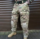Комплект мужской демисезонный костюм куртка парка с капюшоном Tactical Series и штаны Yevhev G3 Мультикам XXL Kali AI047 водонепроницаемый повседневный - изображение 7