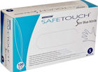 Перчатки смотровые нитриловые нестерильные, текстурированные Medicom SafeTouch Slim Blue неопудренные 4.2 г 50 пар № M (1175/M) - изображение 1