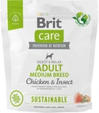 Корм для собак средних пород Brit Care Dog Sustainable Adult Medium Breed с курицей и насекомыми