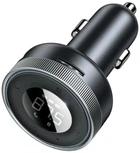 Автомобильное зарядное устройство с FM-модулятором Baseus Enjoy Bluetooth FM Launcher 3.4A Black (YM1086)
